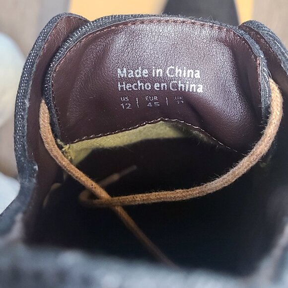 Call It Spring Navy Oxford Shoes Size US Mens 12 - Picture 8 of 8